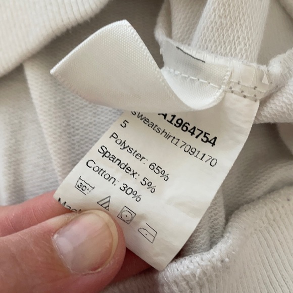 Black and white hoodie - Picture 3 of 4